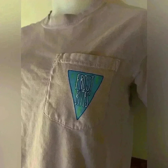 Sea Side Graphic T, women’s S, 30A, Frost Bites, camper, purple - Picture 2 of 5